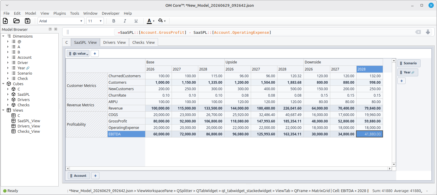 SaaS Revenue model